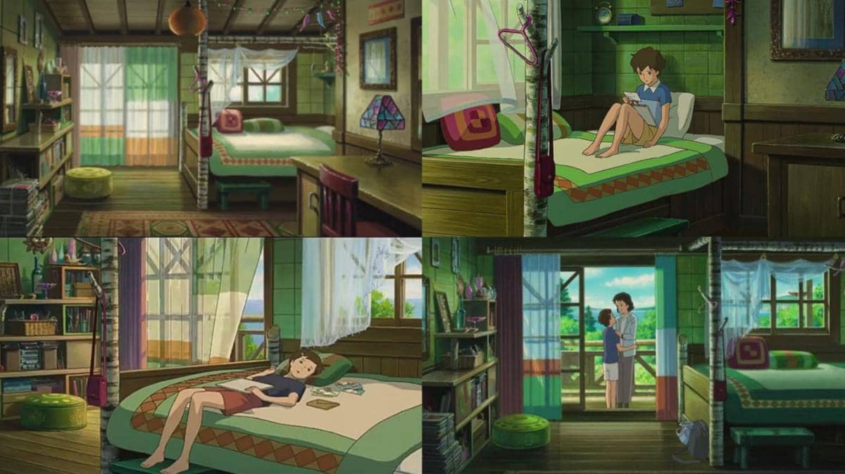 kamar Anna dalam film When Marnie Was There