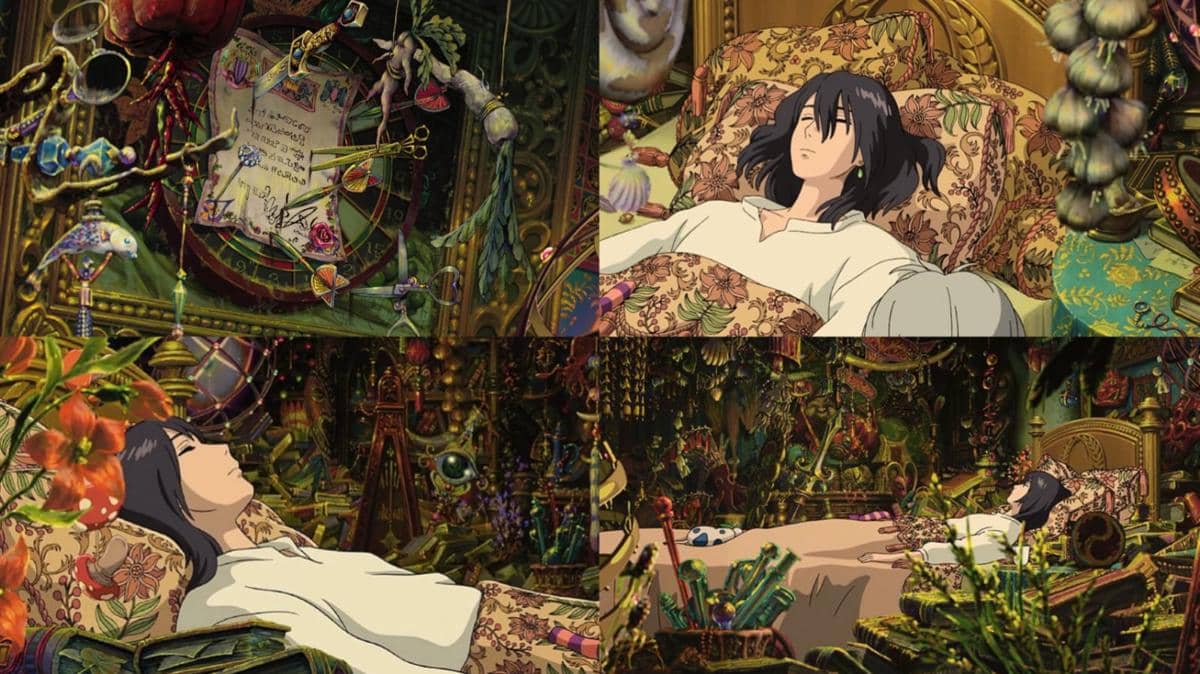 kamar Howl dalam film Howl's Moving Castle 