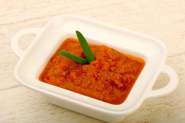 ilustrasi sambal kencur