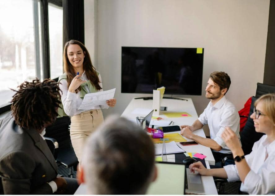 Ilustrasi presentasi