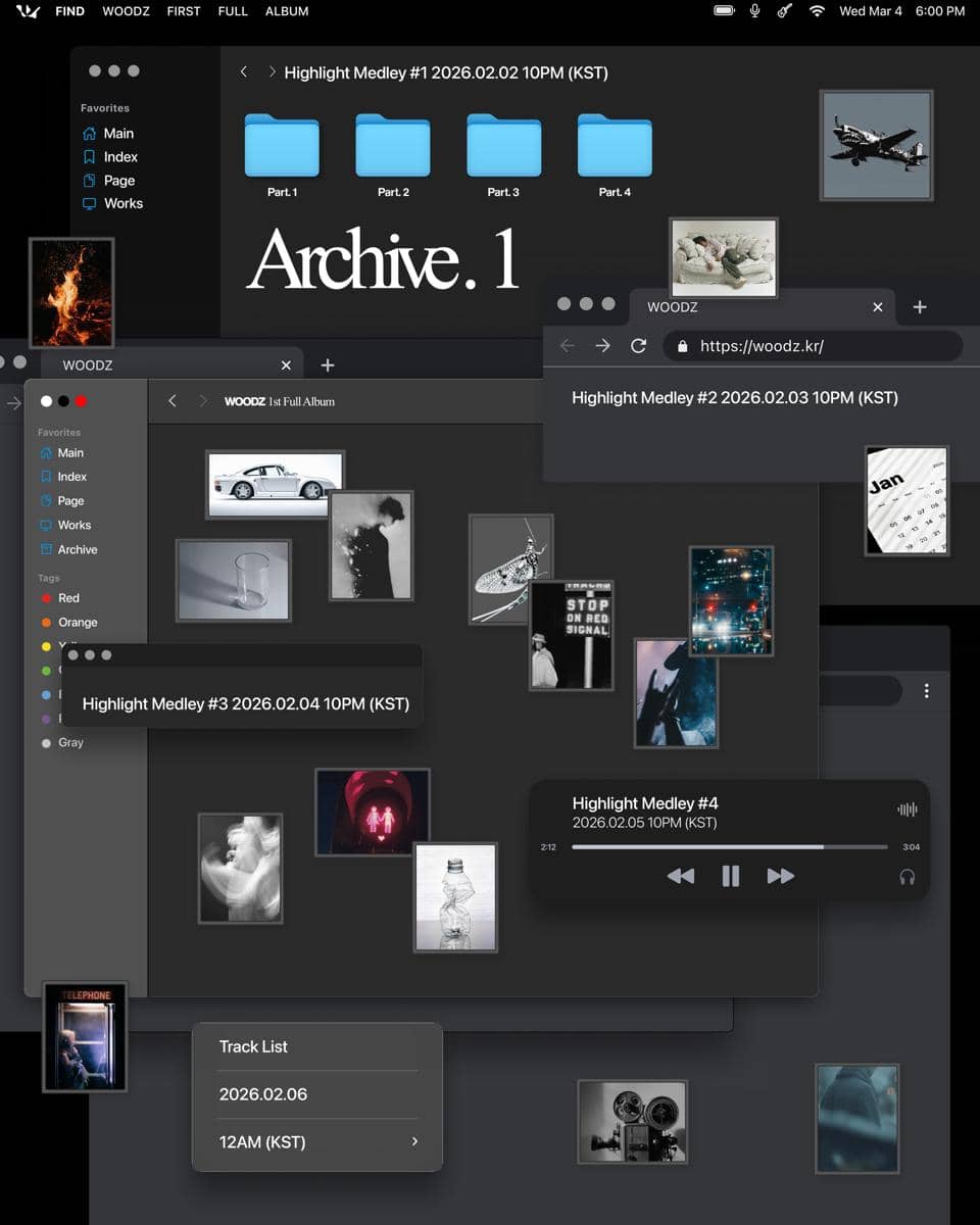 poster scheduler full album Archive. 1 WOODZ