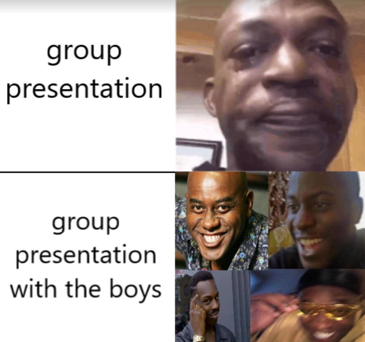 meme serba-serbi presentasi di kelas