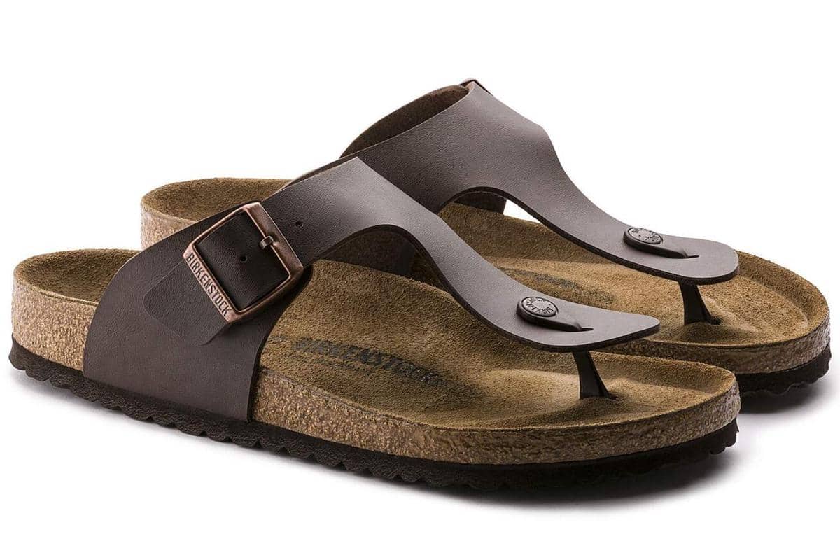 foto Birkenstock cokelat
