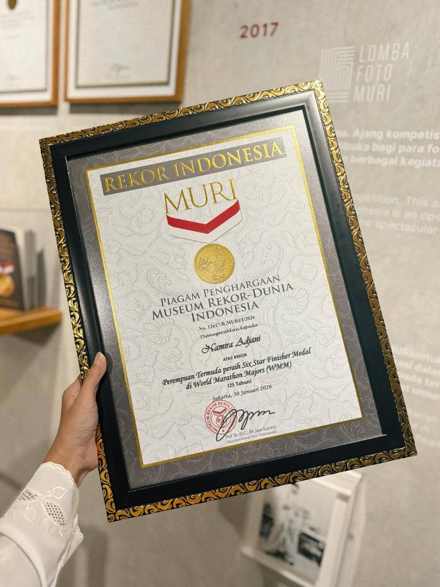 Namira Adjani Dapat Rekor MURI