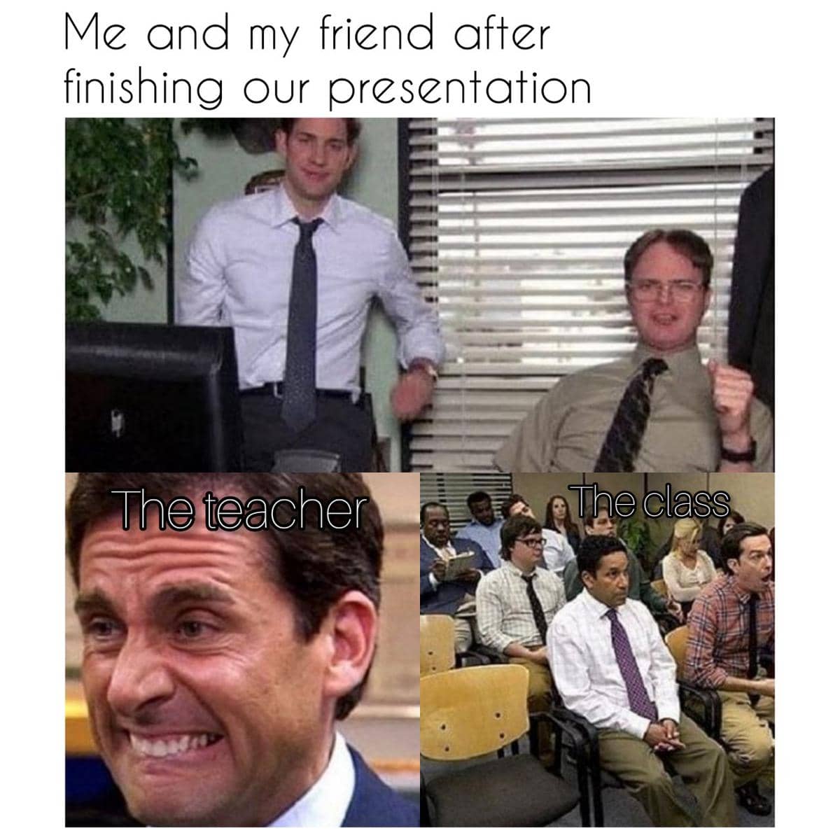 meme serba-serbi presentasi di kelas