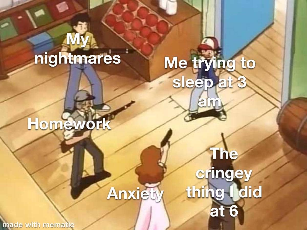 meme kartun tentang sakit kepala