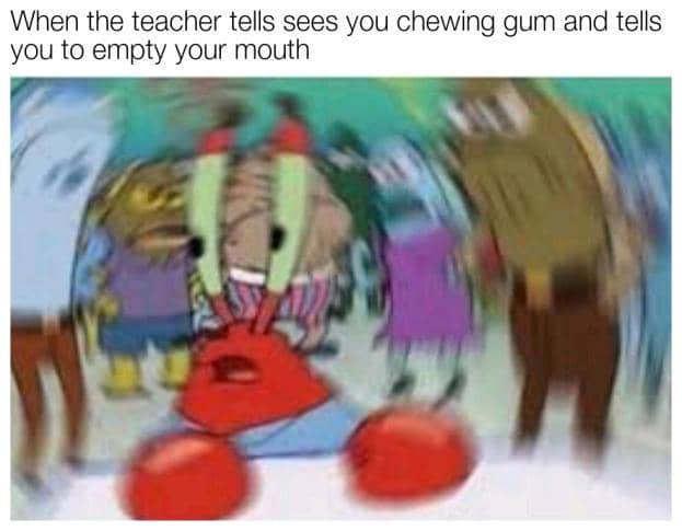 meme kartun permen karet