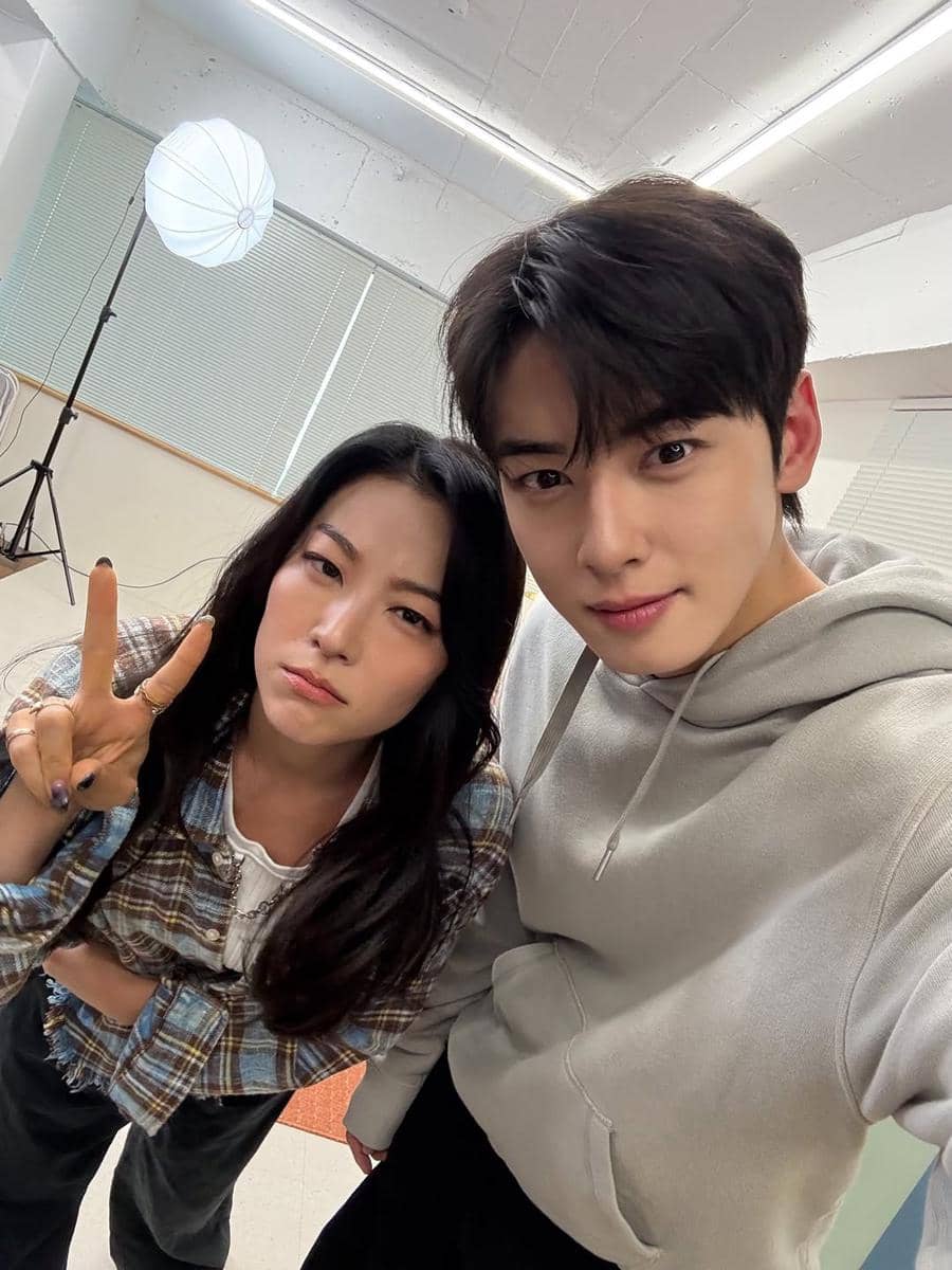 potret Arden Cho dan Cha Eun Woo