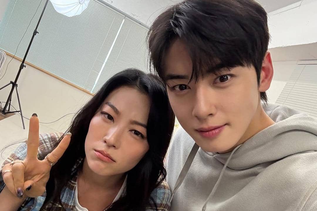 potret Arden Cho dan Cha Eun Woo