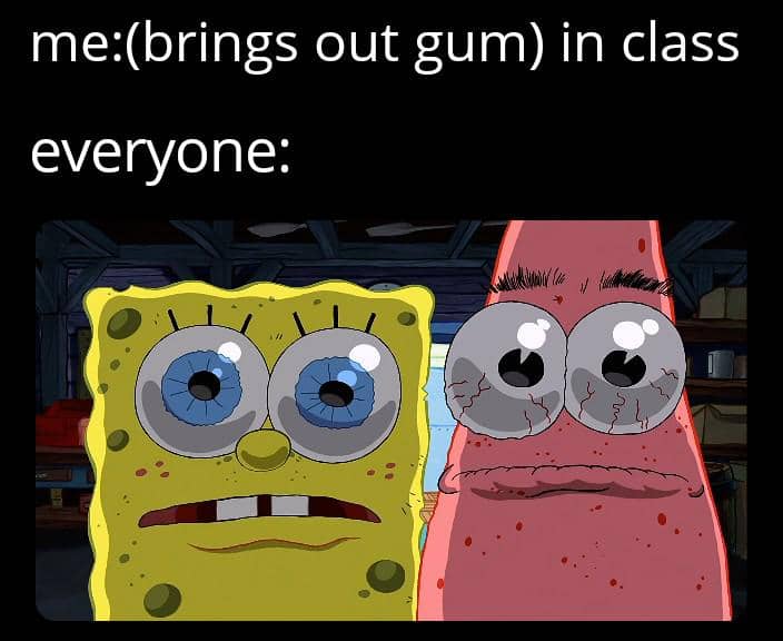 meme kartun permen karet