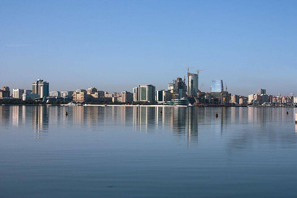 Kota Baku di Azerbaijan