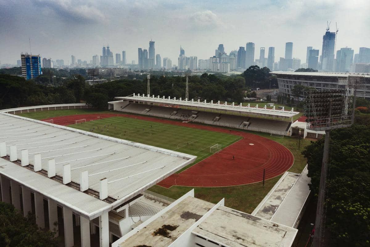 ilustrasi lapangan sepak bola