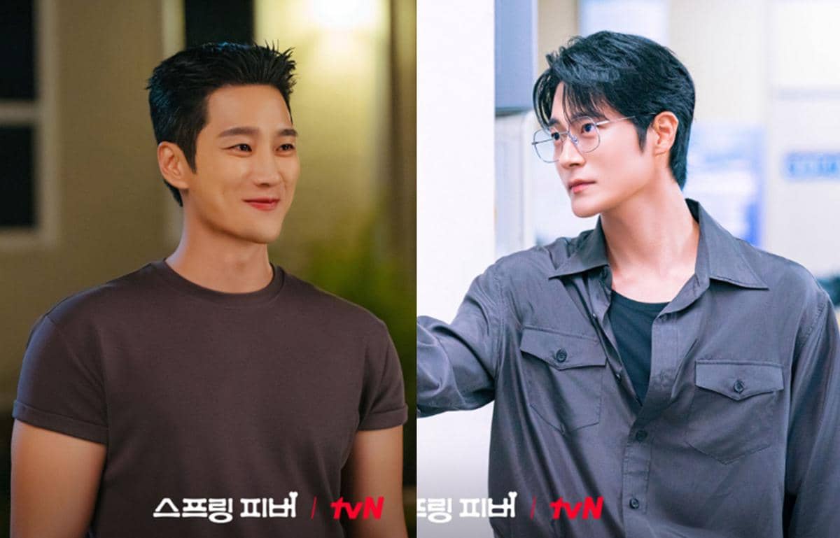 Ahn Bo Hyun dan Cha Seo Won di drama Spring Fever