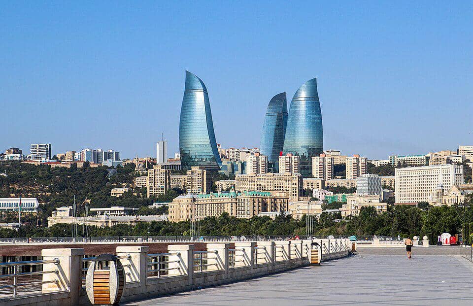 Flame Towers di Baku