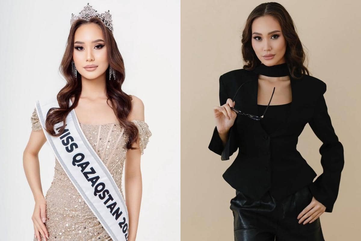 potret Bagym Baltabayeva, Miss World Kazakhstan 2026