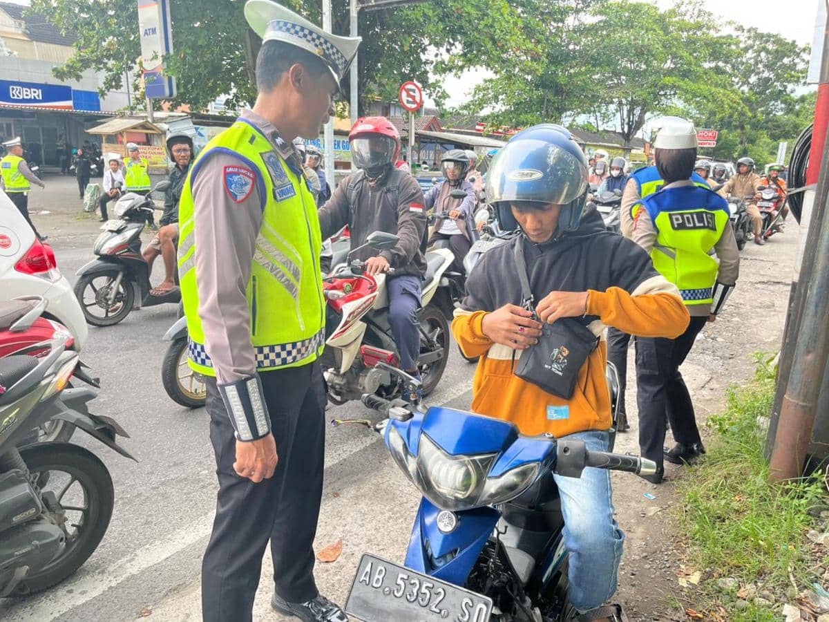 Operasi Keselamatan Progo 2026 Polres Bantul. (Dok. Polres Bantul)