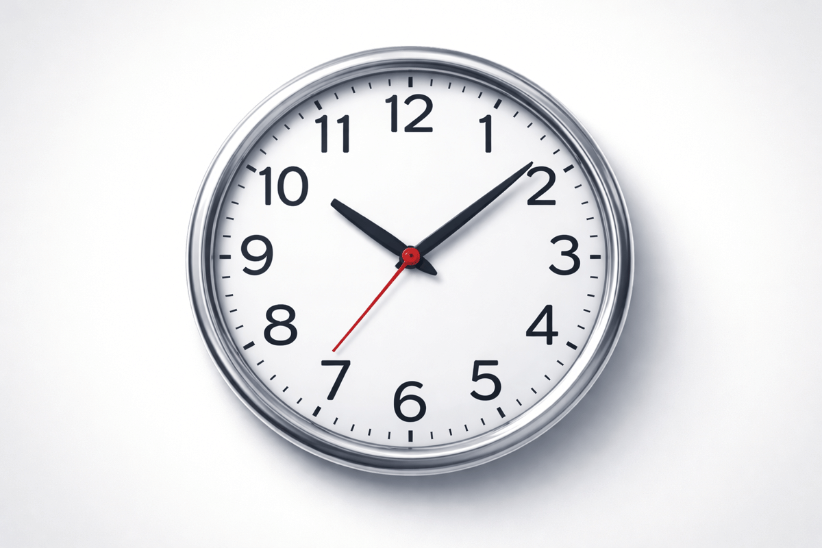 Jam dinding analog