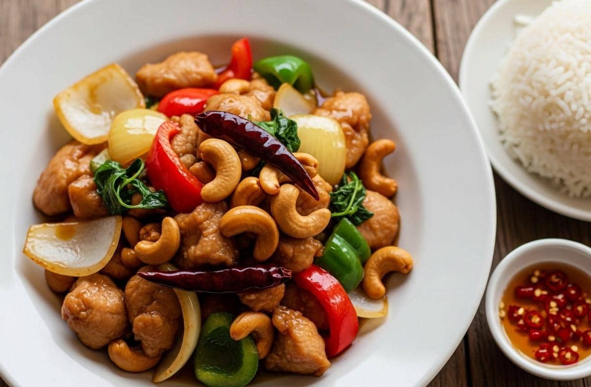 ilustrasi ayam kung pao