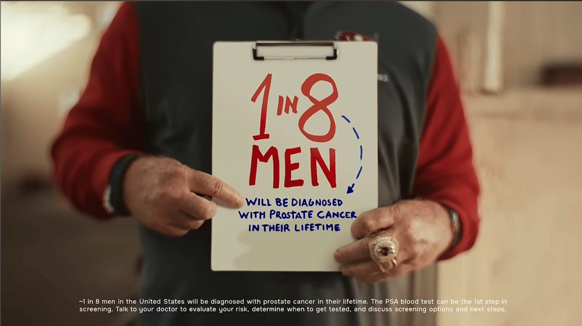 iklan Novartis di Super Bowl LX 2026