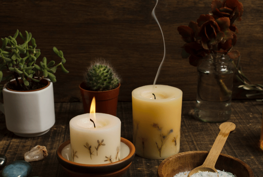 potret lilin aromaterapi