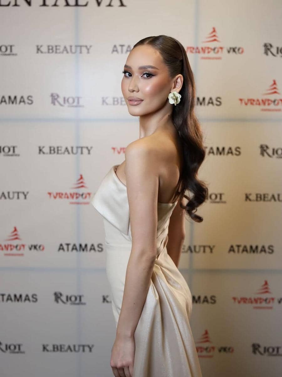 potret Bagym Baltabayeva, Miss World Kazakhstan 2026