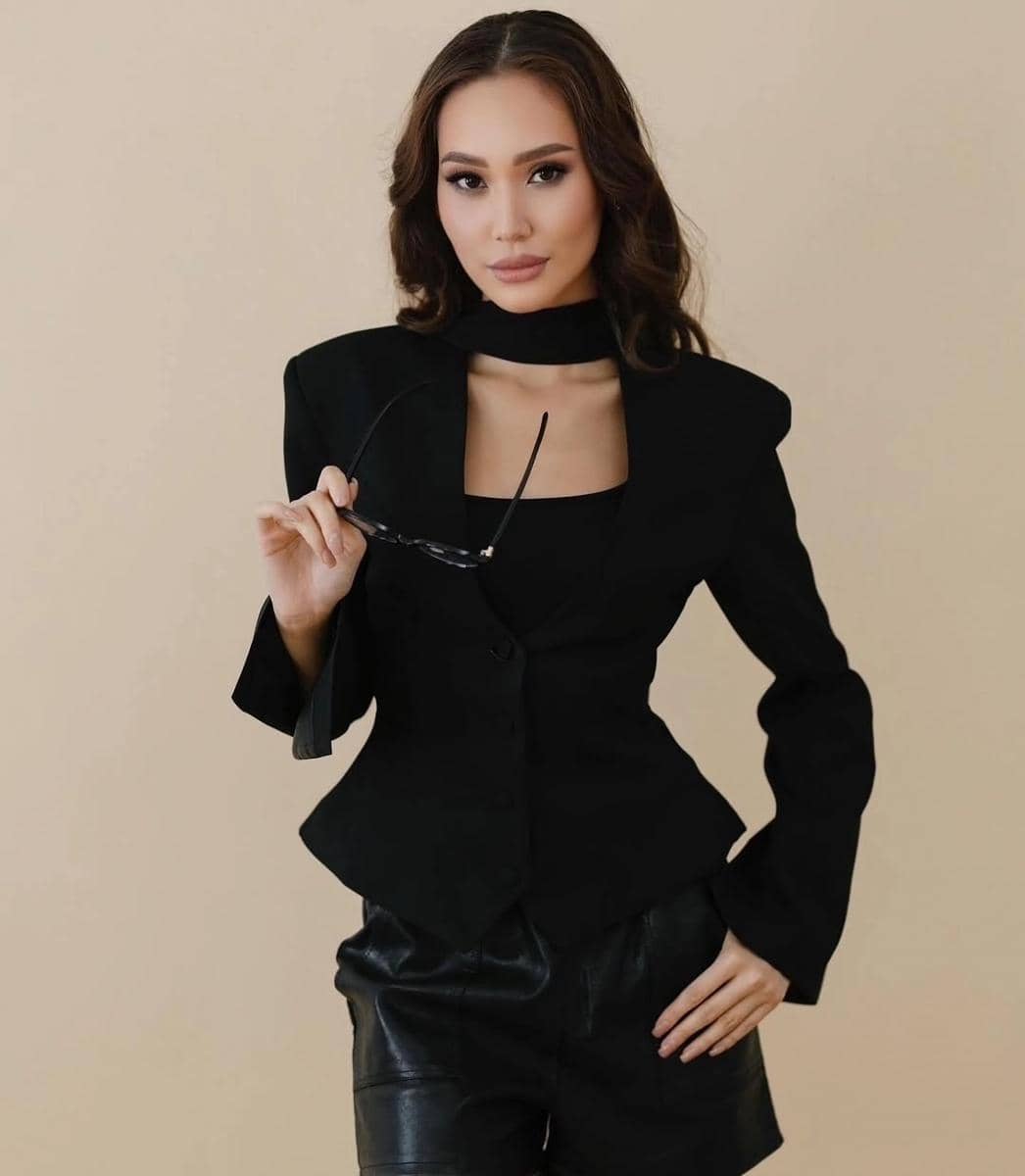 potret Bagym Baltabayeva, Miss World Kazakhstan 2026