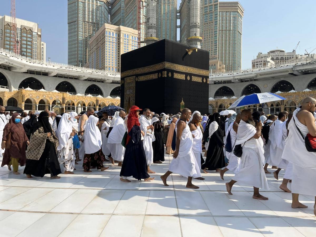 Suasana di Masjidil haram (Dok. Media Center haji)