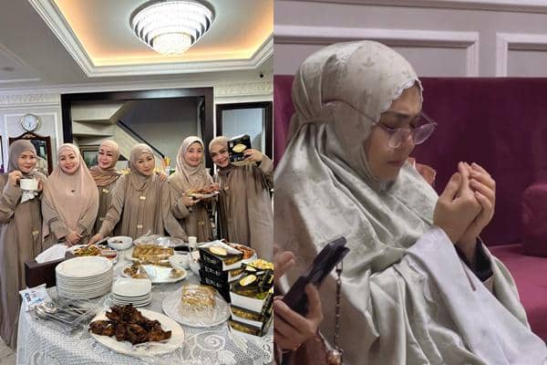 Rieta Amilia Memperingati Malam Nisfu Syakban (instagram.com/rieta_amilia)