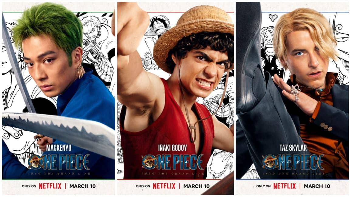 Zoro Luffy dan Sanji. (Dok. Netflix/One Piece)