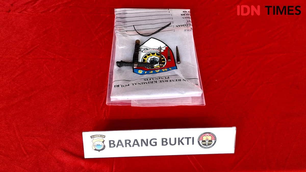 Barang bukti berupa kunci leter T yang pakai pelaku melakukan aksi curanmor. IDN Times / Darsil Yahya