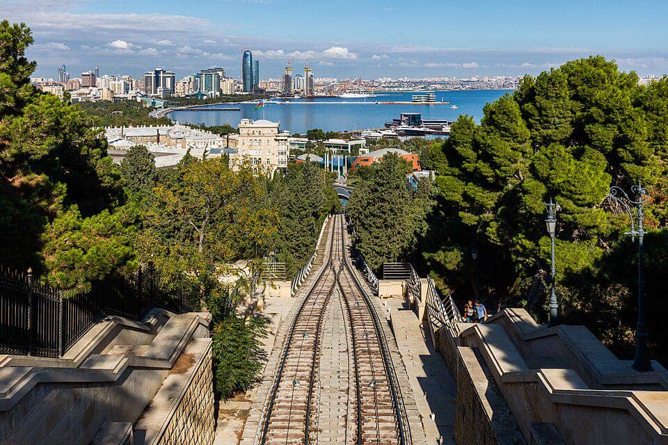 Kota Baku di Azerbaijan