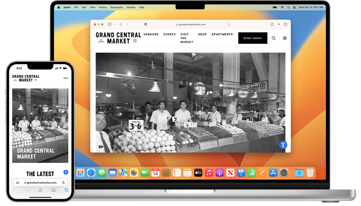 Membaca artikel dari Mac lalu otomatis berlanjut ke iPhone