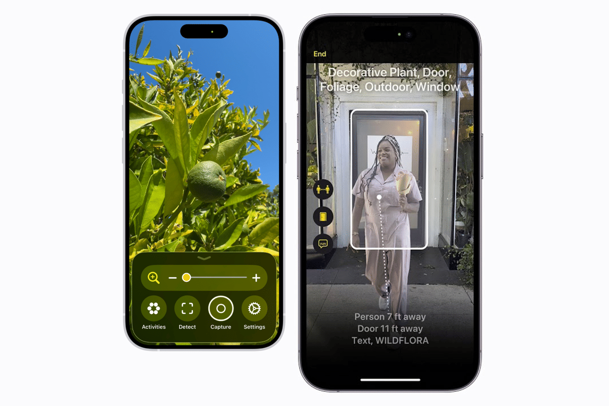 Fitur Magnifier untuk memperjelas dan mendeteksi objek yang jauh