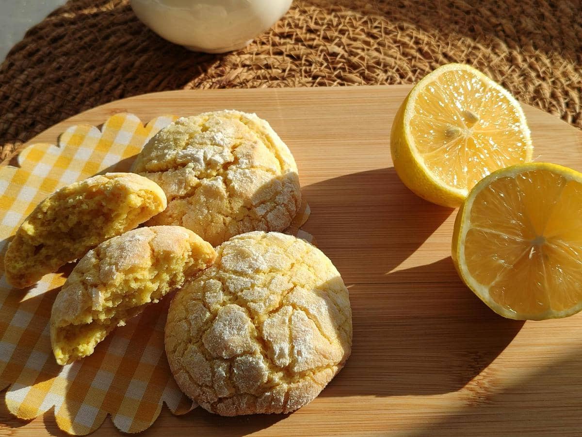 ilustrasi lemon cookies