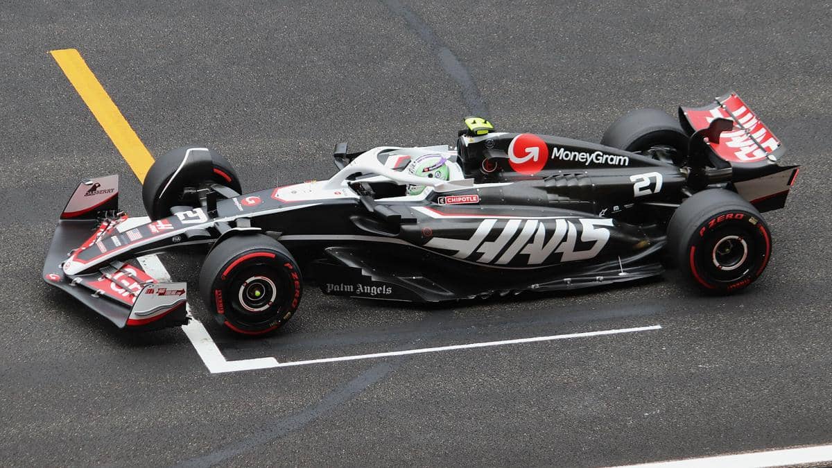 ilustrasi pembalap Haas di Formula 1