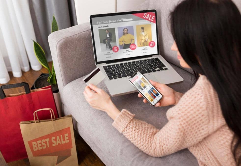 ilustrasi belanja online