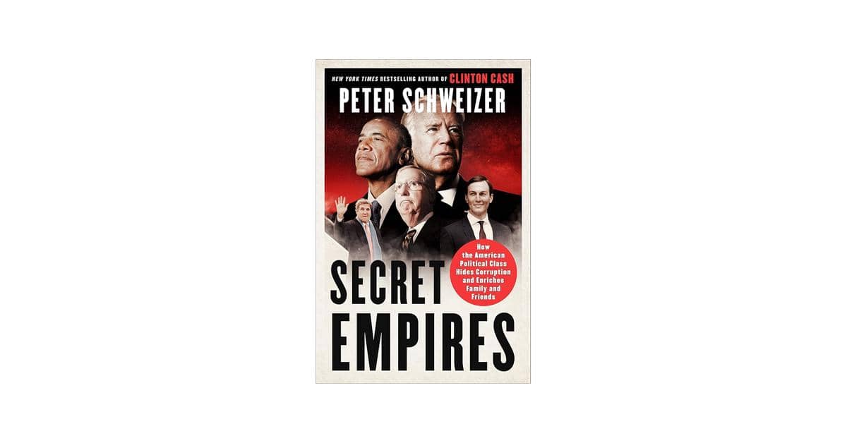 Secret Empires: How the American Political Class Hides Corruption and Enriches Family and Friends karya Peter Schweizer (amzon.com)