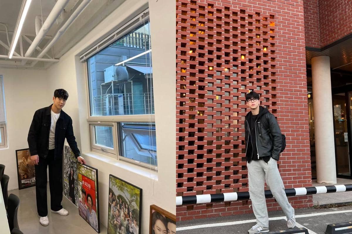 Gaya busana Choi Woo Sung