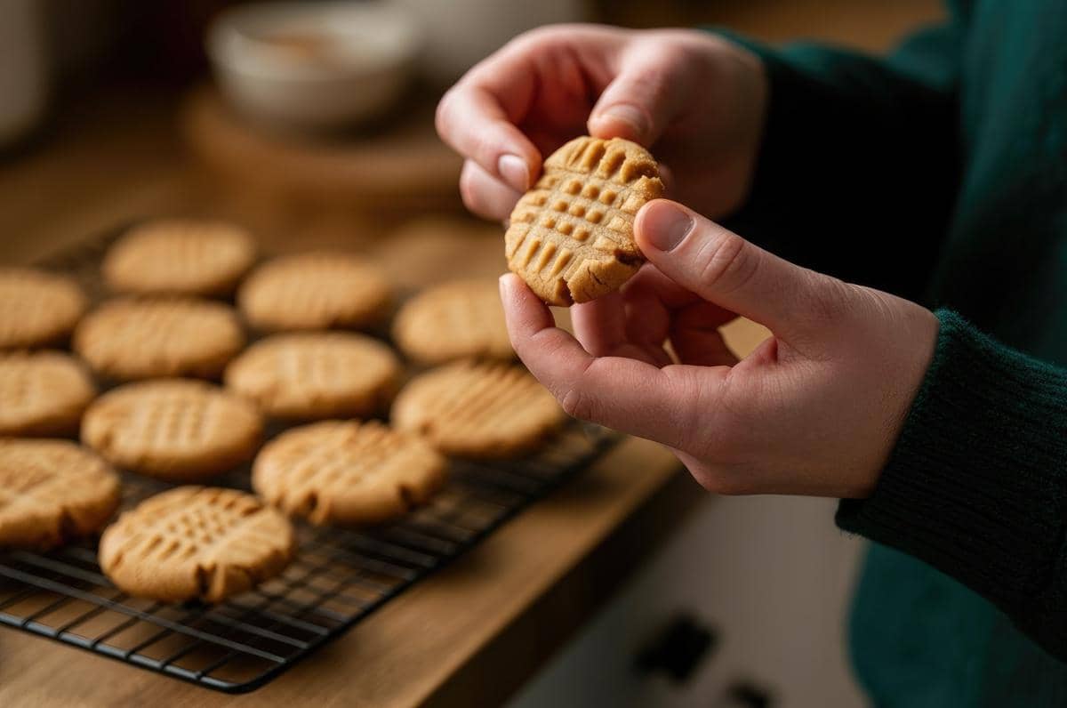 ilustrasi kue kacang Skippy
