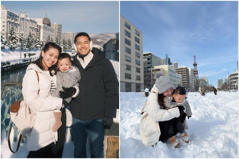 Keluarga Shanju liburan ke Hokkaido.