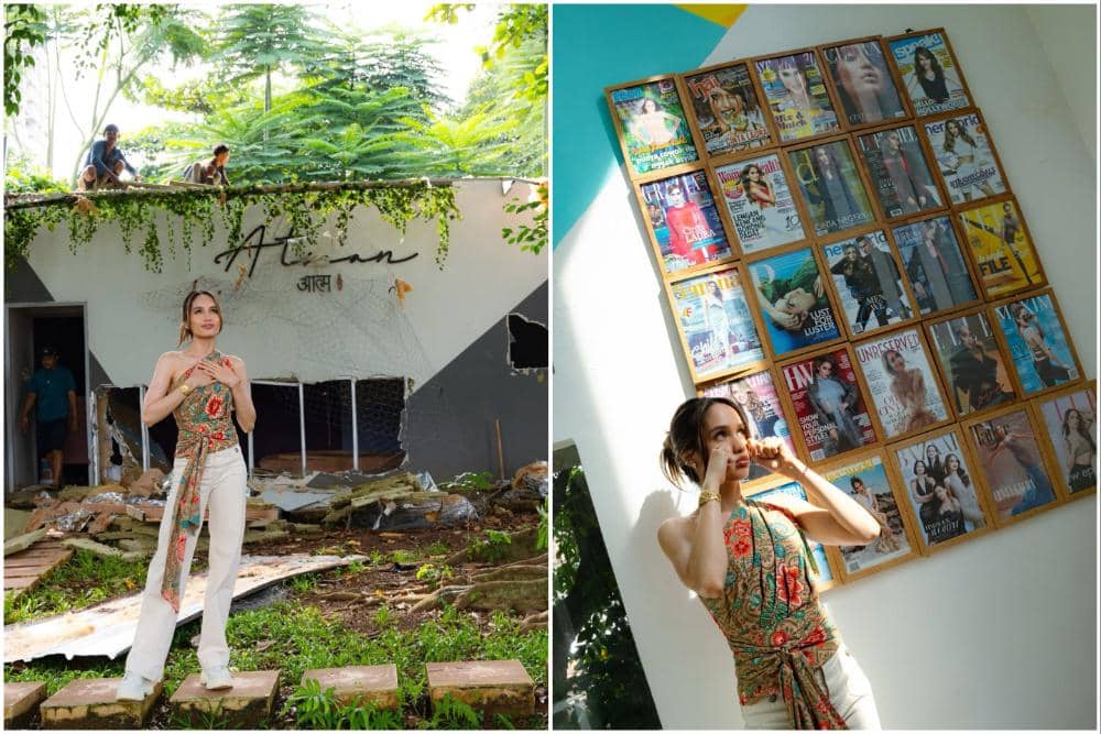 Cinta Laura menunjukkan kantor pribadinya