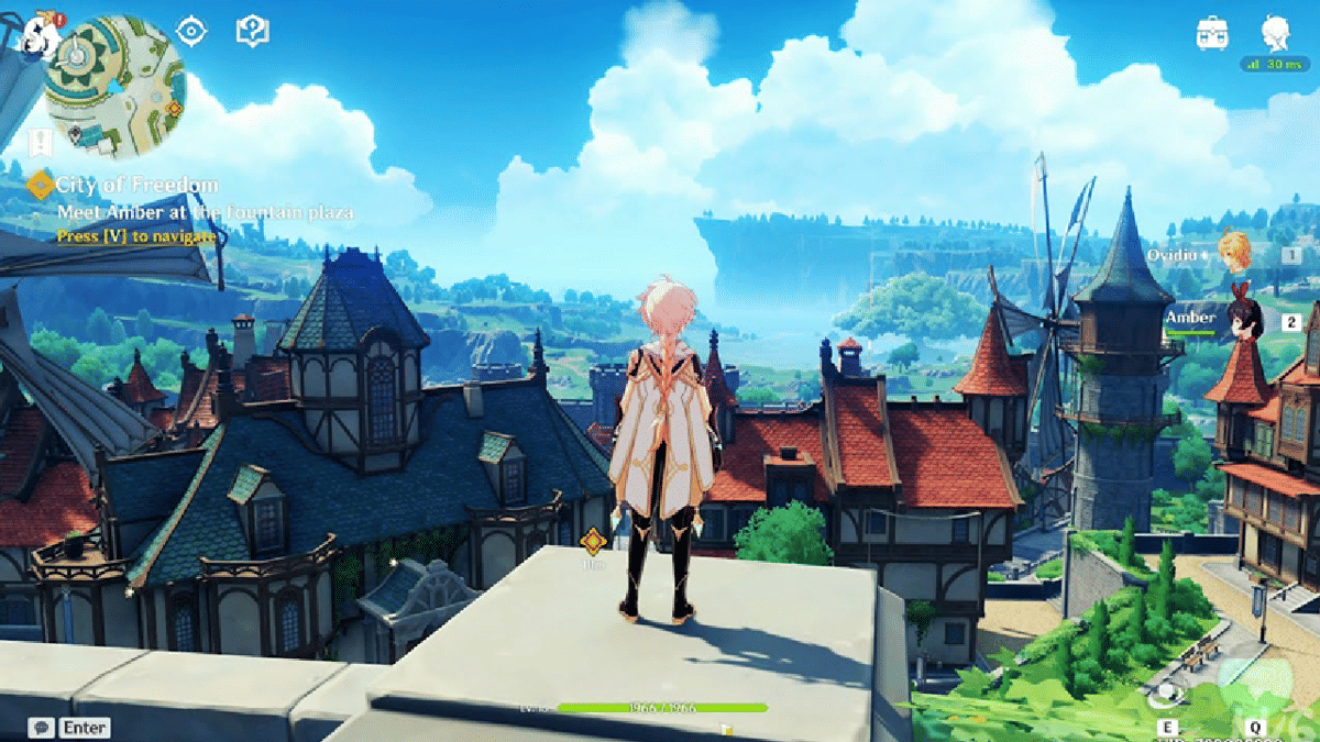 cuplikan gameplay Genshin Impact