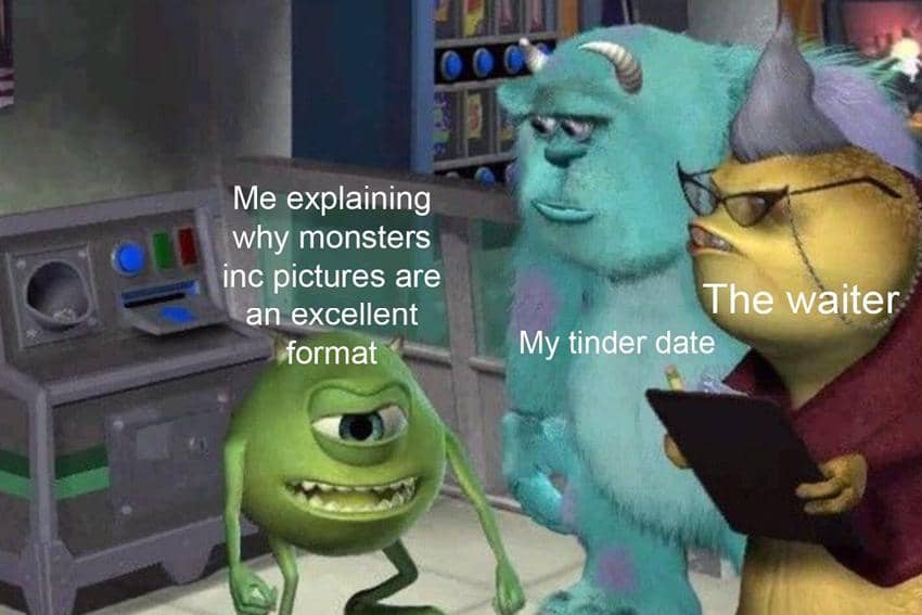 meme kocak kencan pertama