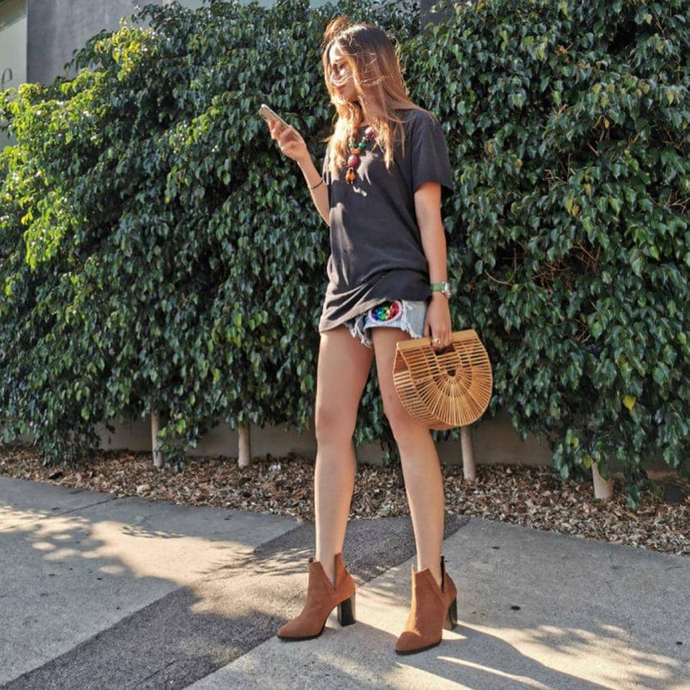 Mix and Match Hotpants ala Nia Ramadhani