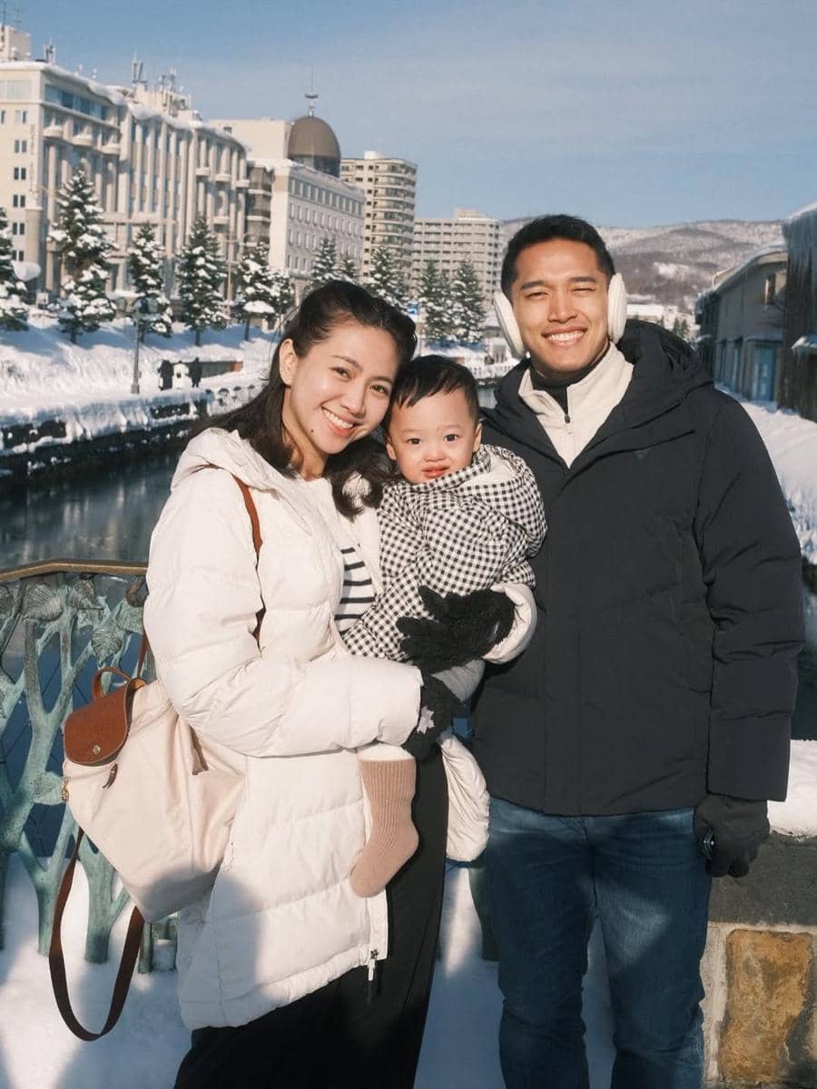 Keluarga Shanju liburan ke Hokkaido.