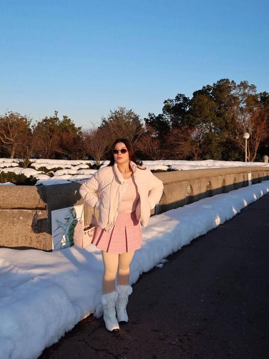 Hanum Mega jalan-jalan di Takaoka Otogi-no-mori Park