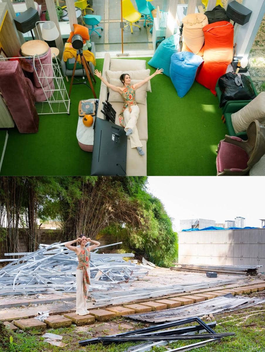 Cinta Laura menunjukkan kantor pribadinya