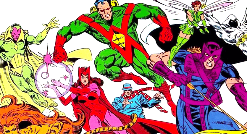 Wonder Man bersama anggota West Coast Avengers