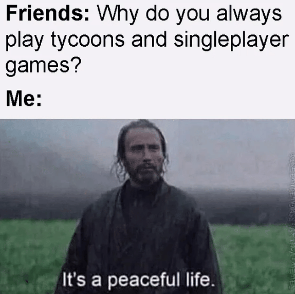 meme single-player game 