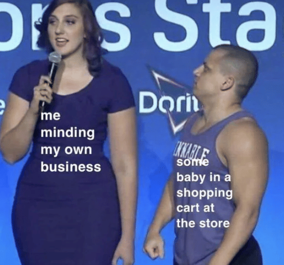 meme fokus mikirin diri sendiri